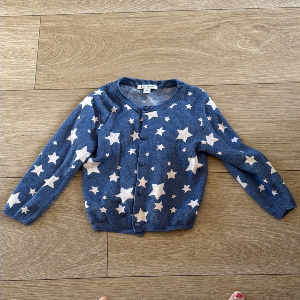 Posh Peanut Blue Star Sweater
